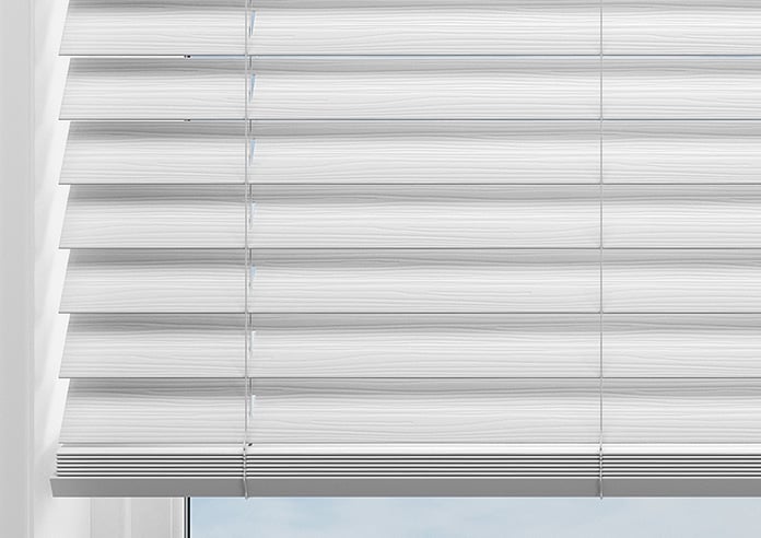Ecowood, Supreme White Fine Grain - Motorised Venetian Blind - Image 10